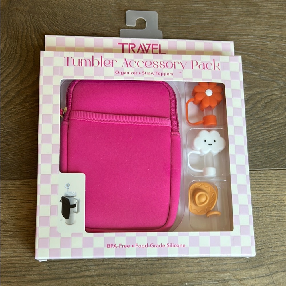 Pink Tumbler Accessory Pack